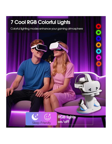 Base de Carga Rápida para Meta Quest 2/3/3S - Shenzhen