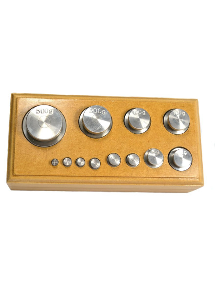 Juego de Pesas de Equilibrio Eisco Labs - Acero Inoxidable 12 Piezas