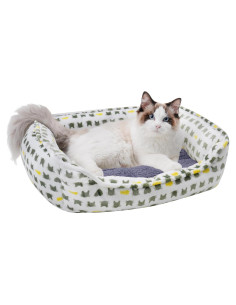 Cama Sofá para Perros AIWIKIDE Gris Extra Pequeña Lavable