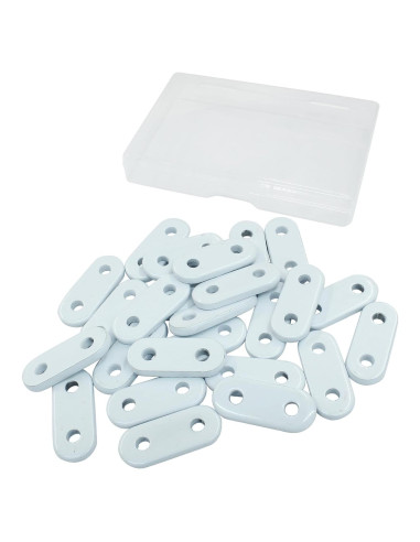 25 Pesas de Hierro para Cortinas Kemcatui 15g Estabilidad