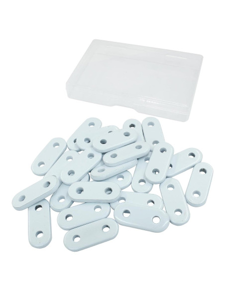 25 Pesas de Hierro para Cortinas Kemcatui 15g Estabilidad