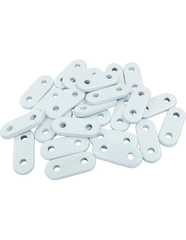 25 Pesas de Hierro para Cortinas Kemcatui 15g Estabilidad