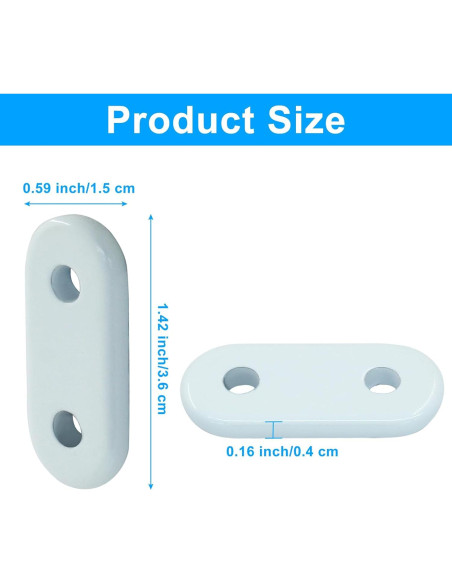 25 Pesas de Hierro para Cortinas Kemcatui 15g Estabilidad