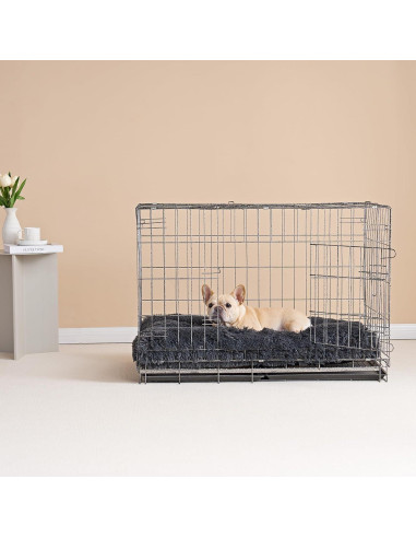 Cama para Perros EHEYCIGA Fluffy 29.5x20cm Gris Oscuro