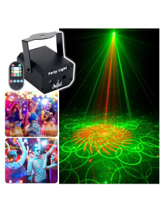 Luces de Fiesta KOOT K-S-F32 con Proyección y Sonido