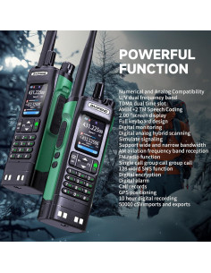 Walkie Talkie Baofeng UV-32 10W Doble Pantalla GPS 2