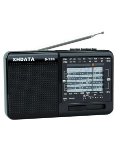 Radio Portátil XHDATA D-328 Multibanda AM FM DSP Estéreo