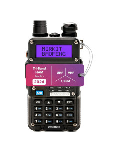 Radio Baofeng UV-5R MK3X Tri-Banda 2025 VHF/UHF 2100mAh