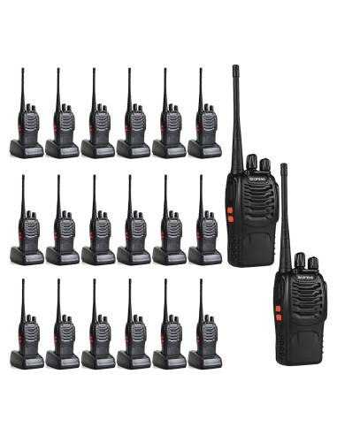 Walkie Talkie BAOFENG BF-888S Paquete de 20 Unidades 4.83 km
