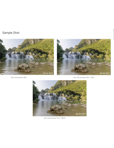 Kit de Filtros Magnéticos Kase Wolverine 82mm CPL ND8 ND64