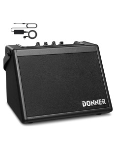 Amplificador Inalámbrico Donner DDA-20 20W para Batería Eléctrica