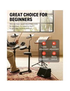 Amplificador Inalámbrico Donner DDA-20 20W para Batería Eléctrica 2