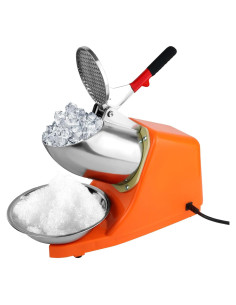 Trituradora de Hielo Eléctrica Tosucs 300W Doble Cuchilla 80kg/h