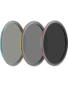 Kit de Filtros Magnéticos Kase Wolverine 95mm CPL ND8 ND64 2