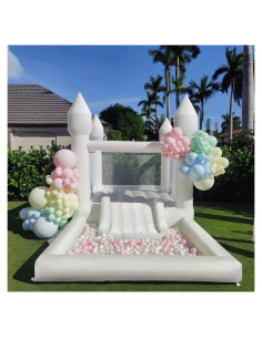 Casa Inflable NIUER TECH 3 en 1 para Niños - 3.96 m x 2.44 m