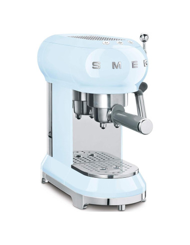 Máquina de Espresso Smeg ECF01PBUS Azul Pastel 220V