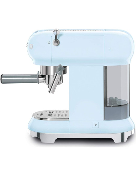 Máquina de Espresso Smeg ECF01PBUS Azul Pastel 220V