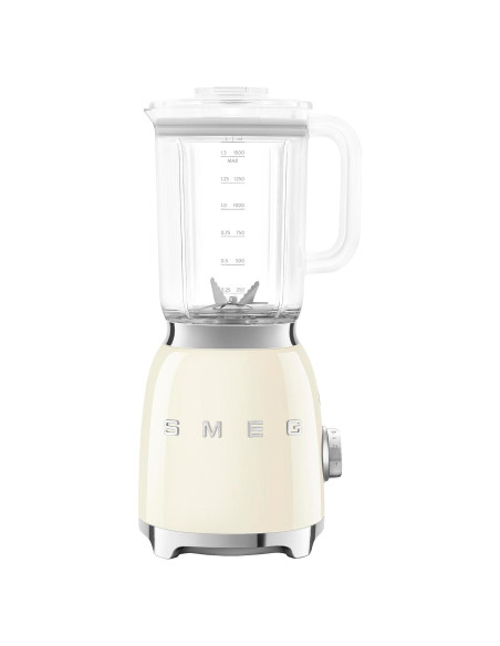 Licuadora SMEG BLF03 Retro 600W 1.5L Crema - 3 Velocidades