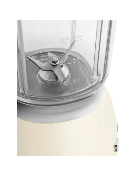 Licuadora SMEG BLF03 Retro 600W 1.5L Crema - 3 Velocidades