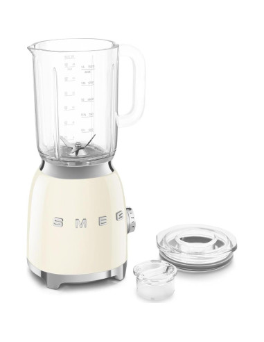 Licuadora SMEG BLF03 Retro 600W 1.5L Crema - 3 Velocidades