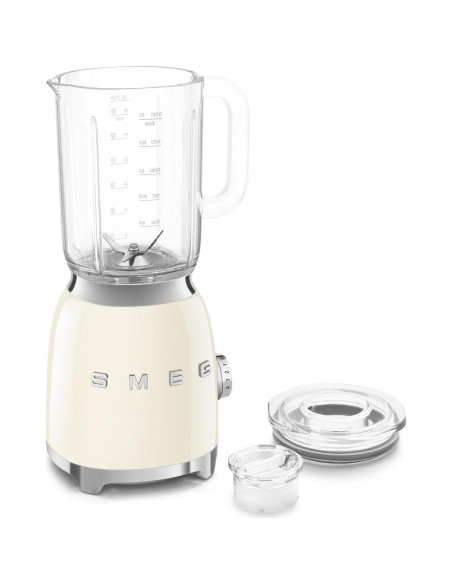 Licuadora SMEG BLF03 Retro 600W 1.5L Crema - 3 Velocidades