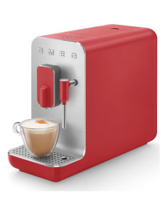 Máquina de Café Automática Smeg BCC02 Roja con Espumador 2