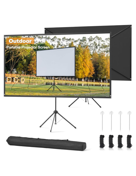 Pantalla de Proyector Exterior 100" Truesee 16:9 Alta Ganancia