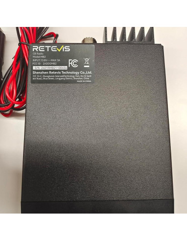 Radio CB Retevis MB2 Profesional 40 Canales AM/FM 12V