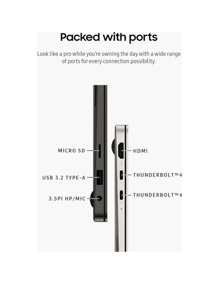 Laptop Samsung Galaxy Book3 Pro 14" i7 16GB 512GB AMOLED