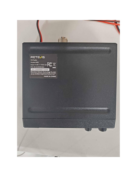 Radio CB Retevis MB3 con Antena y Función VOX - 40 Canales