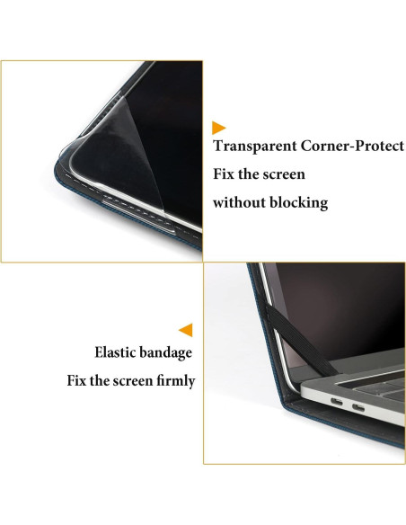 Funda rígida para laptop 14" Samsung Galaxy Book4/3 Pro - Negro