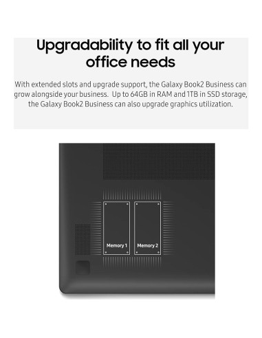 Laptop Samsung Galaxy Book2 Business 14" i5-1250P 16GB 256GB