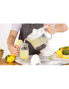 Extractor de Jugo de Cítricos Dash Doble 20 oz Blanco 2