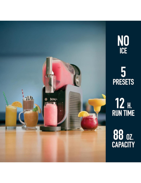 Máquina de Bebidas Congeladas Ninja SLUSHi 88 oz, 5 Programas