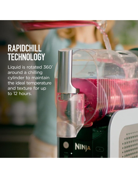 Máquina de Bebidas Congeladas Ninja SLUSHi 88 oz, 5 Programas