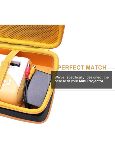 Funda Dura LTGEM para Proyector Mini AuKing 2023 - 25.1x18.0x11.4 cm