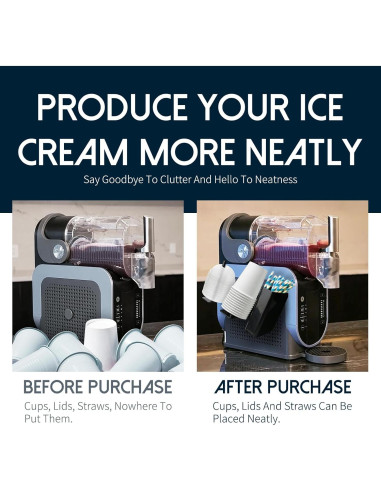 Soporte Accesorio 3 en 1 para Máquina Slushie Ninja FS301/FS300