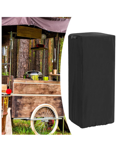 Cubierta Impermeable para Carrito de Palomitas MDEOOSKY 63.5x45.7x132.1cm