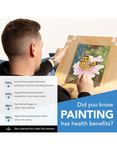 Juego de Pintura Acrílica Castle Art Supplies 48 x 22 ml