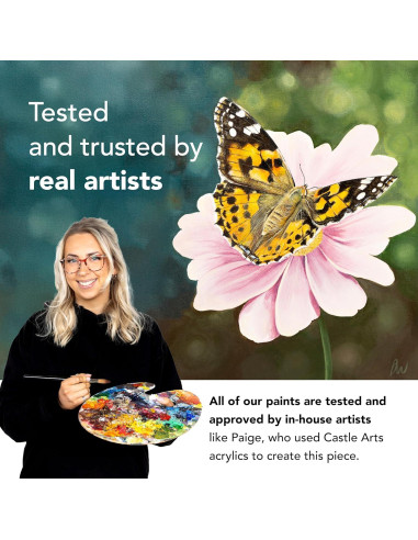 Juego de Pintura Acrílica Castle Art Supplies 48 x 22 ml