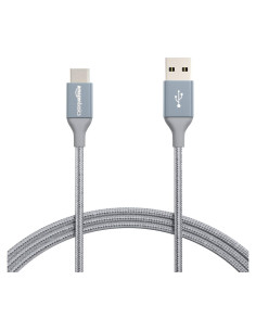 Cable de carga rápida USB-C a USB-A 2.0 Amazon Basics 1.83m