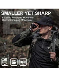 Monocular Térmico i4SEE E10-256, 10mm, 256x192, 6h Batería 2