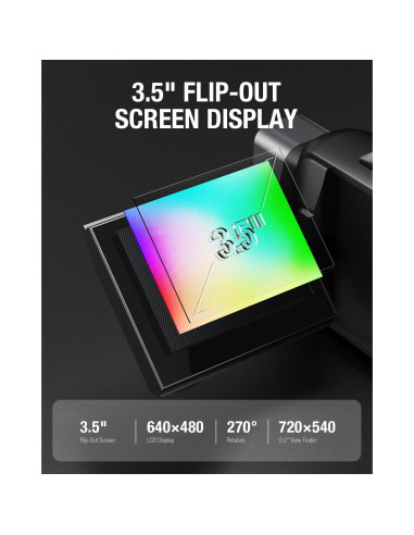 Monocular Térmico Teslong TTS300 256x192 11mm 3.5" LCD