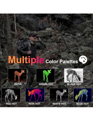 Monocular Térmico i4SEE E10-256, 10mm, 256x192, 6h Batería