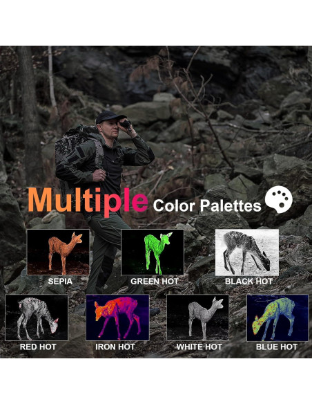 Monocular Térmico i4SEE E10-256, 10mm, 256x192, 6h Batería