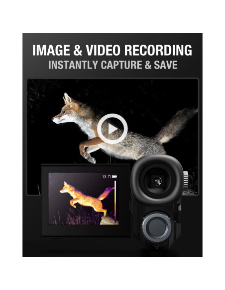 Monocular Térmico Teslong TTS300 256x192 11mm 3.5" LCD