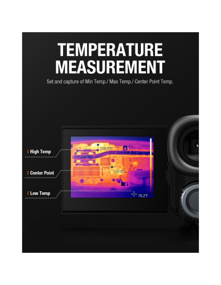 Monocular Térmico Teslong TTS300 256x192 11mm 3.5" LCD