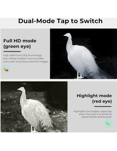 Monocular Térmico InfiRay T2 Pro para Android 256x192 1300m