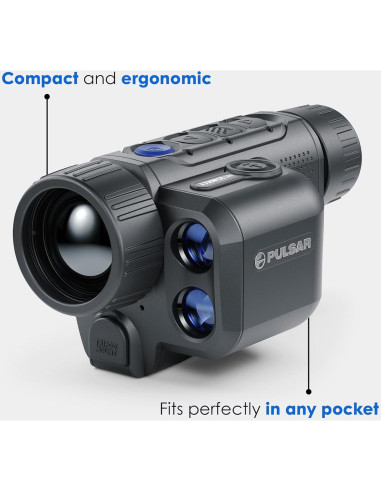 Monocular Térmico Pulsar Axion 2 LRF 384x288 1,006m