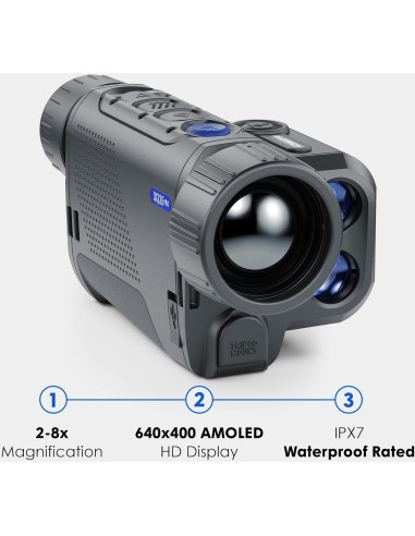 Monocular Térmico Pulsar Axion 2 LRF 384x288 1,006m